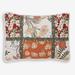 olivia patchwork standard sham by BrylaneHome in Floral Multi (Size KING)