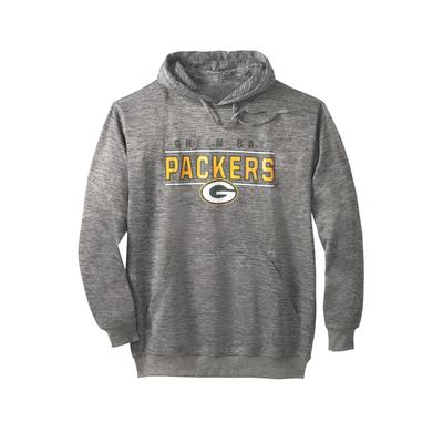 Men's Big & Tall NFL® Performance Hoodie by NFL in Green Bay Packers (Size 3XL)