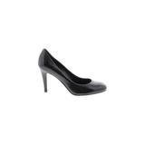 Ash Heels: Slip On Stiletto Classic Black Solid Shoes - Women's Size 39 - Closed Toe