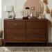 Middlebrook Modern Solid Wood 6-Drawer Dresser