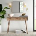 George Oliver Brycon 41.8" Console Table Wood in Brown | 32 H x 41.8 W x 14.3 D in | Wayfair B5E12FEE74264FCB826590AF980C84EF