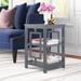 Etta Avenue™ Carmeline End Table Wood in Gray | 23.5 H x 15.75 W x 15.75 D in | Wayfair 80AA0EB8AA274B90ABBA00C38BA5939B