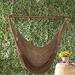 Bay Isle Home™ Plummer Chair Hammock Polyester in Brown | 48 H x 47 W x 36 D in | Wayfair 8CFE013CA16A4565BDF12DEC723CB741