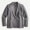 J. Crew Jackets & Coats | J.Crew Knit Ponte Blazer, Nwt, Sz S | Color: Gray | Size: S