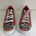 Coach Shoes | Coach Paddy Floral Sneakers Women's 8 | Color: Orange | Size: 8