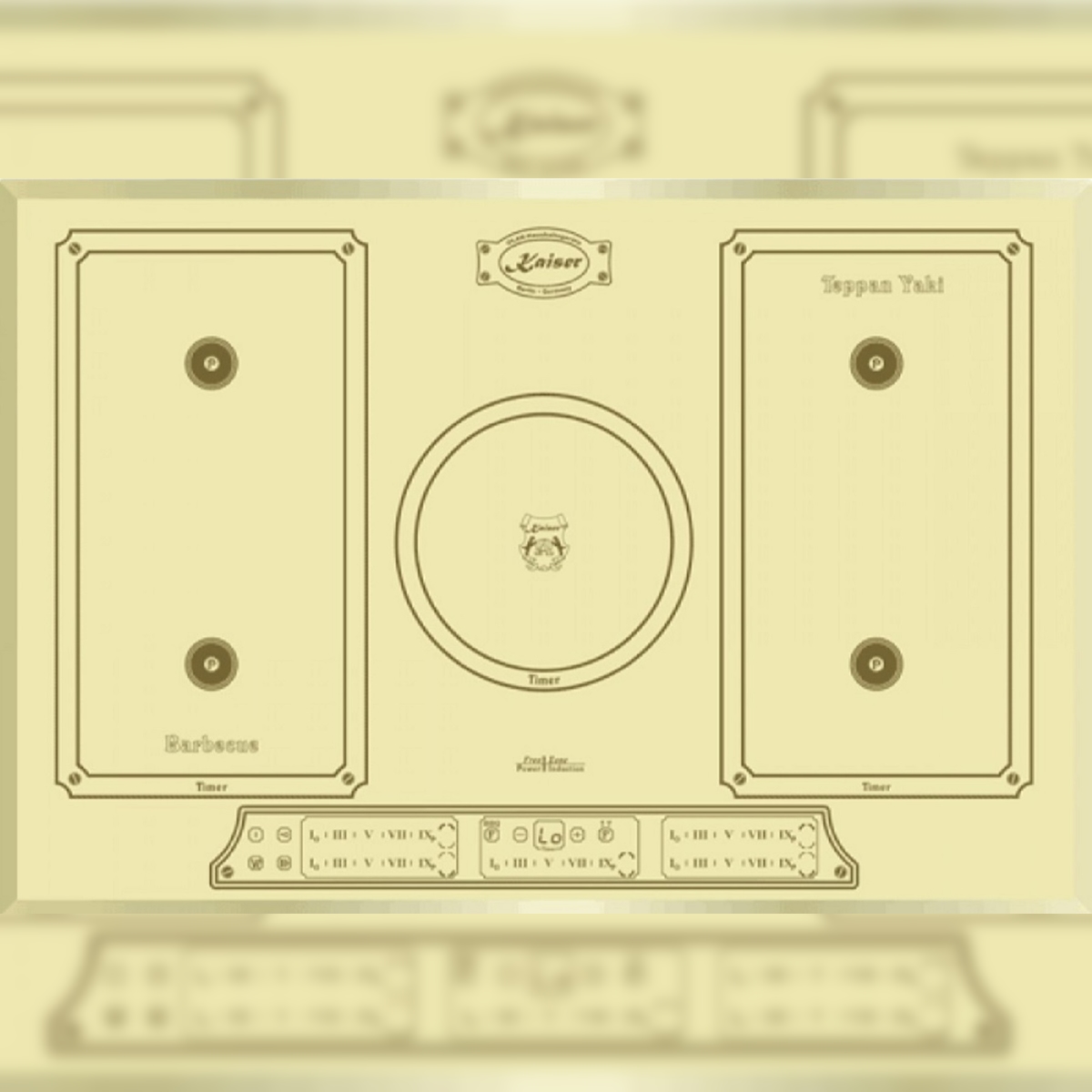 Kaiser KCT 7797 FI ElfEm Induktions-Kochfeld 77 cm Image