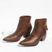 Free People Shoes | Free People Boots Snakeskin Brown And Black! | Color: Black/Brown | Size: 8