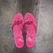 Coach Shoes | Brand New-Coach Flip Flops | Color: Pink | Size: 6