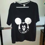 Disney Shirts & Tops | Disney Mickey Mouse Tshirt | Color: Black/White | Size: 14g