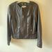 Tory Burch Jackets & Coats | Brown/“Espresso” Tory Burch Leather Jacket | Color: Brown | Size: 10