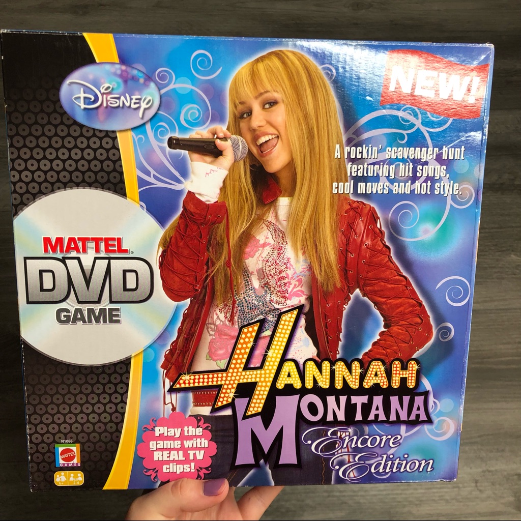 Disney Media | Disney Hannah Montana Dvd Game 2 Encore Edition | Color: Blue/Purple | Size: Os