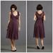 Anthropologie Dresses | Bhldn Anthropologie Silk Chiffon Sway-And-Swirl | Color: Purple | Size: 4