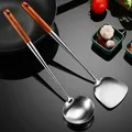 Ustensiles de cuisine Wok spatule fer et louche ensemble d'outils spatule pour équipement de cuisine