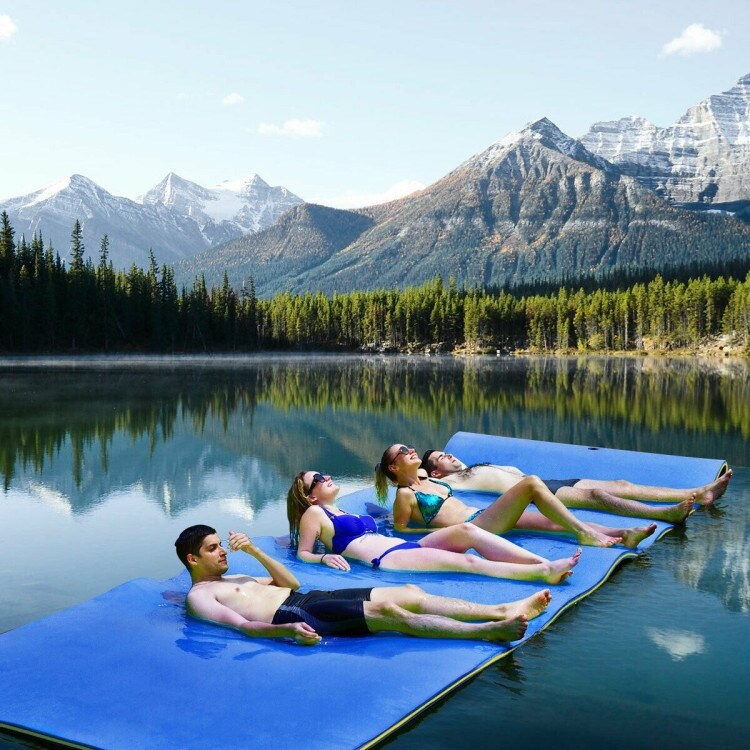 12 x 6 Feet 3 Layer Floating Water Pad - 12' X 6' X 1.5" (L x W x H)