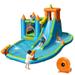 Inflatable Water Slide Kids Bounce House Splash Water Pool with Blower - Multi - 19.5' x 10.5' x 8' (L x W x H)