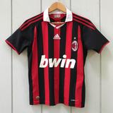 Adidas Shirts & Tops | Ac Forza Milan Adidas Home Soccer Jersey 2010 | Color: Black/Red | Size: Lb