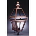 Northeast Lantern Boston 29 Inch Tall 3 Light Outdoor Wall Light - 1221-DAB-LT3-FST