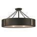 Framburg Oracle 23 Inch 4 Light Semi Flush Mount - 2416 RB/EB