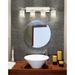 Justice Design Group Veneto Luce 16 Inch 4 Light Bath Vanity Light - GLA-8704-26-WHTW-MBLK