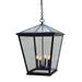 Arroyo Craftsman Devonshire 24 Inch Tall 4 Light Outdoor Hanging Lantern - DEH-17RM-P