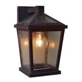 Arroyo Craftsman Devonshire 10 Inch Tall 1 Light Outdoor Wall Light - DEB-6RM-BK