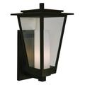 Arroyo Craftsman Brighton 18 Inch Tall 1 Light Outdoor Wall Light - BRB-10CLR-WHT-RB