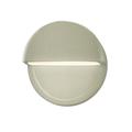 Justice Design Group Ambiance Collection 8 Inch Tall LED Outdoor Wall Light - CER-5610W-CKC