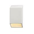 Justice Design Group Ambiance Collection 9 Inch Tall 1 Light LED Outdoor Wall Light - CER-5860W-PATV