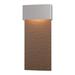 Hubbardton Forge Stratum 21 Inch Tall LED Outdoor Wall Light - 302632-1033