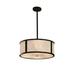 Justice Design Group Clouds 18 Inch Large Pendant - CLD-9541-MBLK