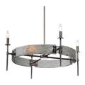 Hammerton Studio Torchlight 29 Inch 4 Light Chandelier - CHB0033-0B-HB-FS-001-E1-A102