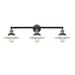 Innovations Lighting Bruno Marashlian Halophane 32 Inch 3 Light Bath Vanity Light - 205-SG-G1-LED