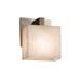 Justice Design Group Clouds 7 Inch Wall Sconce - CLD-8931-55-MBLK-LED1-700