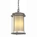 Hubbardton Forge Meridian 15 Inch Tall Outdoor Hanging Lantern - 365615-1009