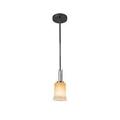 Justice Design Group Veneto Luce 4 Inch Mini Pendant - GLA-8445-16-GLDC-DBRZ-LED1-700