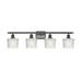 Innovations Lighting Bruno Marashlian Niagra 36 Inch 4 Light Bath Vanity Light - 516-4W-PN-G402-LED