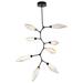 Hammerton Studio Rock Crystal 8 Light LED Multi Light Pendant - CHB0050-VB-MB-CB-001-L1