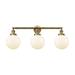 Innovations Lighting Bruno Marashlian Large Beacon 32 Inch 3 Light Bath Vanity Light - 205-PC-G204-8