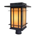 Arroyo Craftsman Oak Park 16 Inch Tall Outdoor Post Lamp - OPP-11F-AC