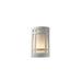 Justice Design Group Ambiance 9 Inch Wall Sconce - CER-7485-BLK-LED1-1000