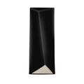 Justice Design Group Ambiance Collection 16 Inch Tall 1 Light LED Outdoor Wall Light - CER-5890W-BLK
