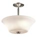 Kichler Lighting Aubrey 15 Inch 3 Light Semi Flush Mount - 43669NIL18