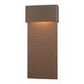 Hubbardton Forge Stratum 21 Inch Tall LED Outdoor Wall Light - 302632-1021