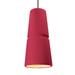 Justice Design Group Radiance 8 Inch Mini Pendant - CER-6435-MID-NCKL