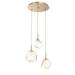 Hammerton Studio Gem 20 Inch 3 Light LED Multi Light Pendant - CHB0039-03-RB-S-C01-L1