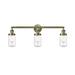 Innovations Lighting Bruno Marashlian Dover 31 Inch 3 Light Bath Vanity Light - 205-SG-G314-LED