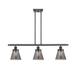 Innovations Lighting Bruno Marashlian Small Cone 36 Inch 3 Light Linear Suspension Light - 916-3I-WPC-G61-LED