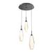 Hammerton Studio Aalto 17 Inch 3 Light LED Multi Light Pendant - CHB0049-03-MB-RA-C01-L1