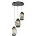 Hammerton Studio Ellisse 18 Inch 3 Light Multi Light Pendant - CHB0035-03-FB-OC-C01-E2