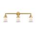 Innovations Lighting Bruno Marashlian Small Canton 30 Inch 3 Light Bath Vanity Light - 205-SG-G181S-LED